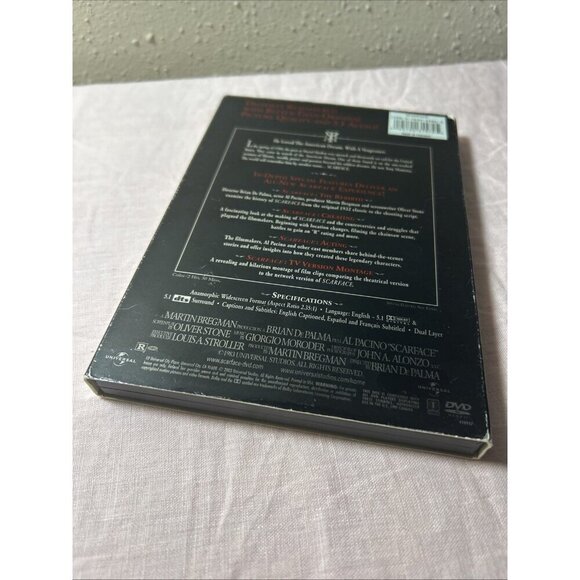 Al Pacino Scarface DVD, 2003, 2-Disc Anniversary Edition - Picture 11 of 14